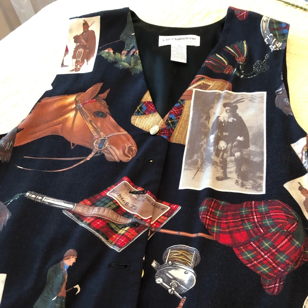 Liz Claiborne’s vest